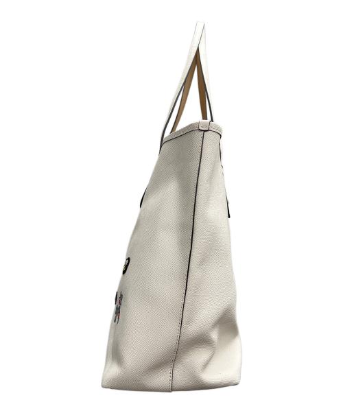 COACH（コーチ）COACH (コーチ) シティ ジップ トート ホワイトの古着・服飾アイテム
