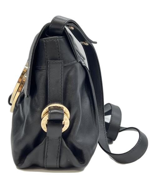 BVLGARI（ブルガリ）BVLGARI (ブルガリ) ショルダーバッグ ブラックの古着・服飾アイテム