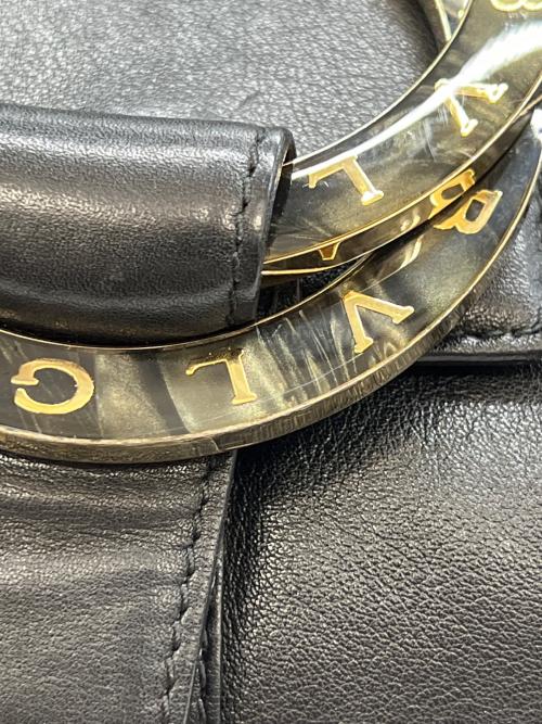 BVLGARI（ブルガリ）BVLGARI (ブルガリ) ショルダーバッグ ブラックの古着・服飾アイテム
