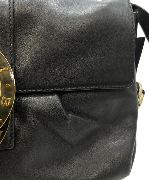 BVLGARI（ブルガリ）BVLGARI (ブルガリ) ショルダーバッグ ブラックの古着・服飾アイテム