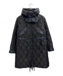 mackage（マッカージュ）の古着「オーバーサイズキルティングパーカー」｜ブラック