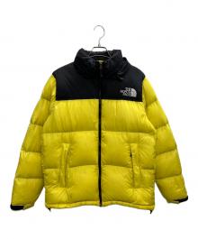 THE NORTH FACE（ザ ノース フェイス）の古着「ダウンジャケット」｜イエロー×ブラック