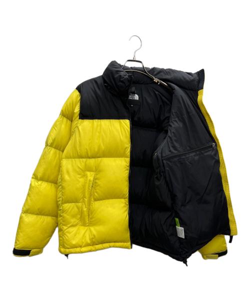 THE NORTH FACE（ザ ノース フェイス）THE NORTH FACE (ザ ノース フェイス) ダウンジャケット イエロー×ブラック サイズ:Mの古着・服飾アイテム