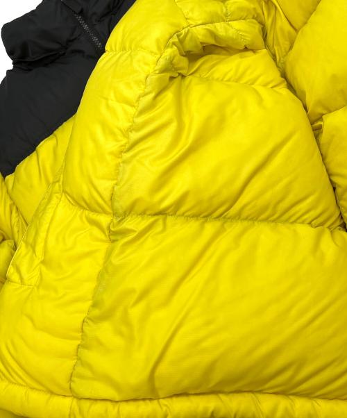 THE NORTH FACE（ザ ノース フェイス）THE NORTH FACE (ザ ノース フェイス) ダウンジャケット イエロー×ブラック サイズ:Mの古着・服飾アイテム