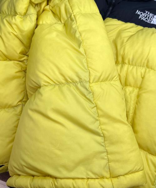 THE NORTH FACE（ザ ノース フェイス）THE NORTH FACE (ザ ノース フェイス) ダウンジャケット イエロー×ブラック サイズ:Mの古着・服飾アイテム