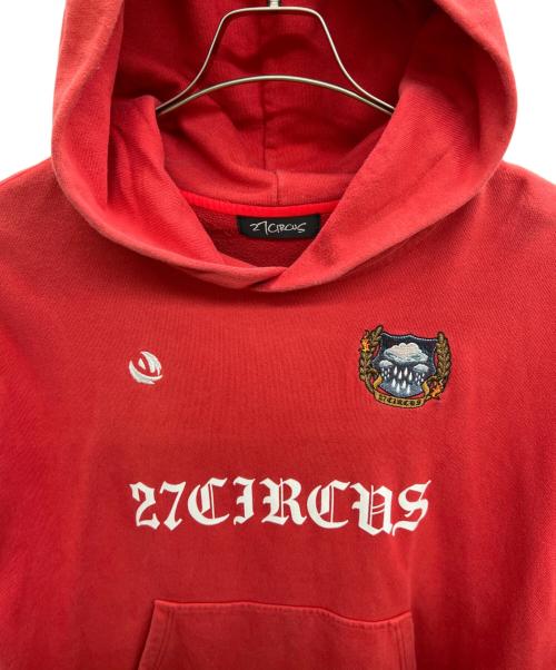 27CIRCUS（27サーカス）27CIRCUS (27サーカス) AMNJX (アマノジャク) セットアップジャージ レッド サイズ:Freeの古着・服飾アイテム