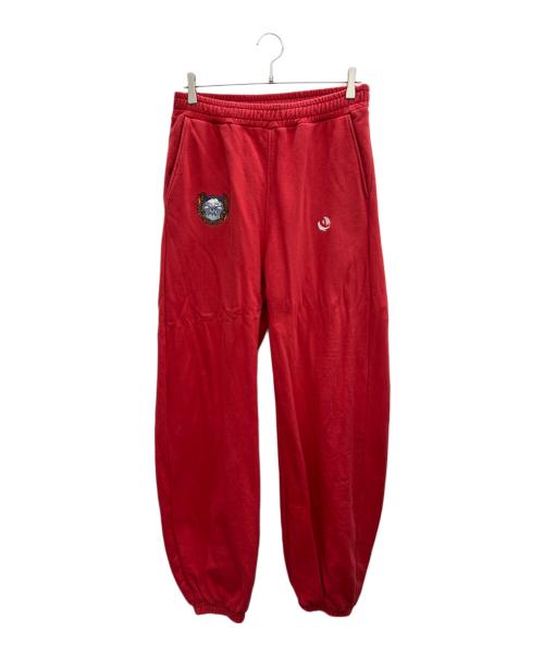 27CIRCUS（27サーカス）27CIRCUS (27サーカス) AMNJX (アマノジャク) セットアップジャージ レッド サイズ:Freeの古着・服飾アイテム
