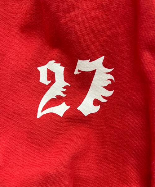 27CIRCUS（27サーカス）27CIRCUS (27サーカス) AMNJX (アマノジャク) セットアップジャージ レッド サイズ:Freeの古着・服飾アイテム