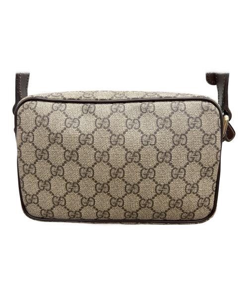 GUCCI（グッチ）GUCCI (グッチ) ショルダーバッグ ベージュ×ブラウンの古着・服飾アイテム