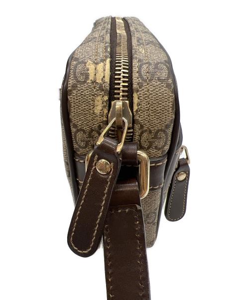 GUCCI（グッチ）GUCCI (グッチ) ショルダーバッグ ベージュ×ブラウンの古着・服飾アイテム
