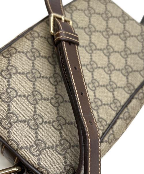 GUCCI（グッチ）GUCCI (グッチ) ショルダーバッグ ベージュ×ブラウンの古着・服飾アイテム