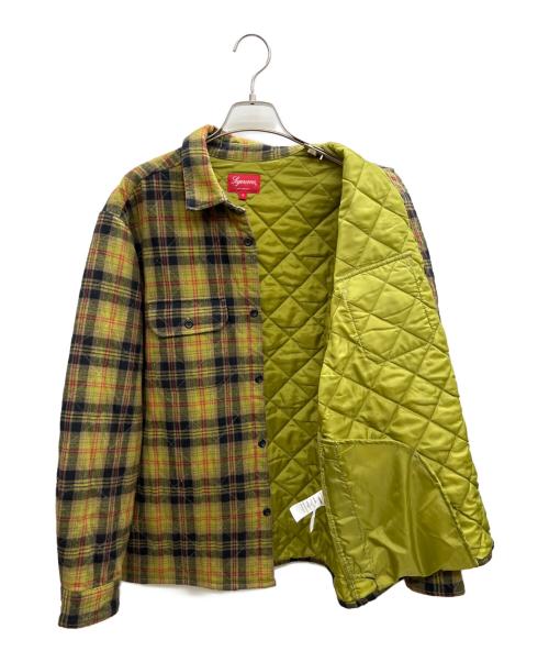 SUPREME（シュプリーム）Supreme (シュプリーム) 長袖シャツ イエロー サイズ:Sの古着・服飾アイテム