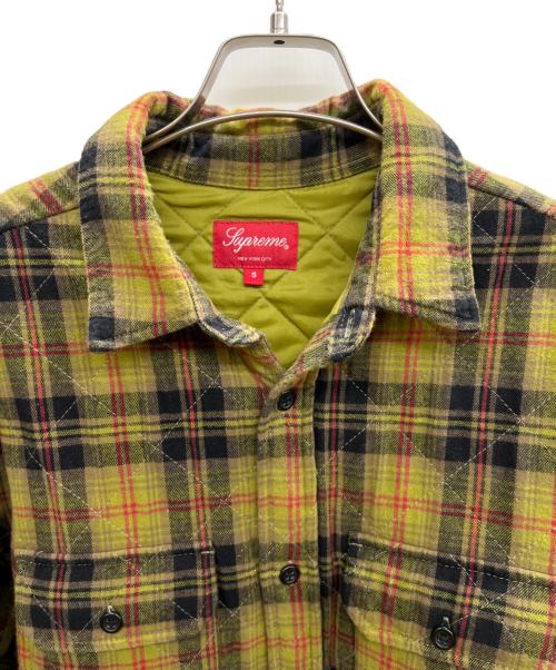 SUPREME（シュプリーム）Supreme (シュプリーム) 長袖シャツ イエロー サイズ:Sの古着・服飾アイテム