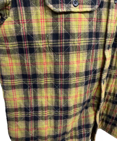 SUPREME（シュプリーム）Supreme (シュプリーム) 長袖シャツ イエロー サイズ:Sの古着・服飾アイテム