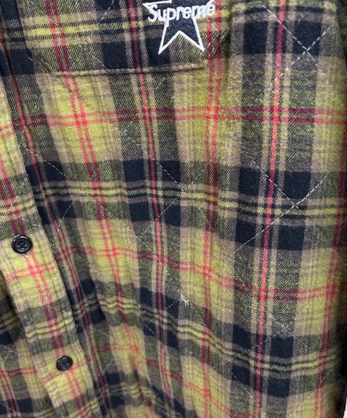 SUPREME（シュプリーム）Supreme (シュプリーム) 長袖シャツ イエロー サイズ:Sの古着・服飾アイテム