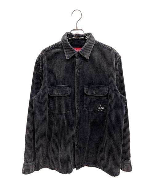SUPREME（シュプリーム）Supreme (シュプリーム) 長袖シャツ グレー サイズ:Sの古着・服飾アイテム