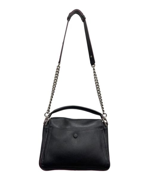 TOD'S（トッズ）TOD'S (トッズ) ダブルT チェーンショルダー ブラックの古着・服飾アイテム