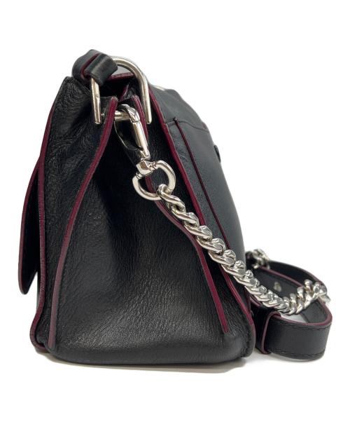 TOD'S（トッズ）TOD'S (トッズ) ダブルT チェーンショルダー ブラックの古着・服飾アイテム