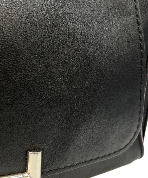 TOD'S（トッズ）TOD'S (トッズ) ダブルT チェーンショルダー ブラックの古着・服飾アイテム