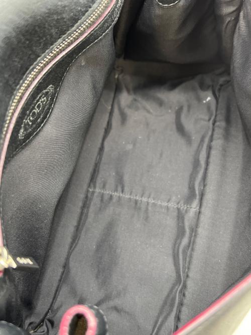 TOD'S（トッズ）TOD'S (トッズ) ダブルT チェーンショルダー ブラックの古着・服飾アイテム