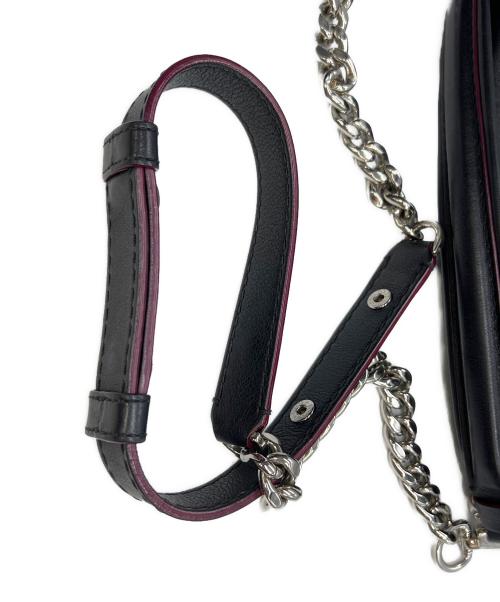 TOD'S（トッズ）TOD'S (トッズ) ダブルT チェーンショルダー ブラックの古着・服飾アイテム