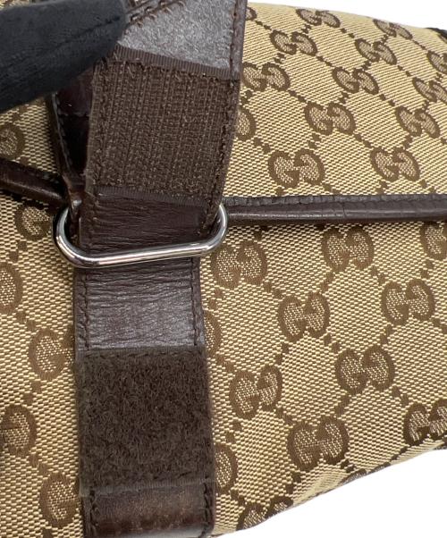 GUCCI（グッチ）GUCCI (グッチ) ウエストバッグ GGキャンバス ベージュの古着・服飾アイテム