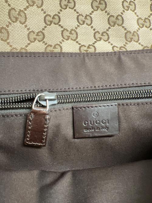 GUCCI（グッチ）GUCCI (グッチ) ウエストバッグ GGキャンバス ベージュの古着・服飾アイテム