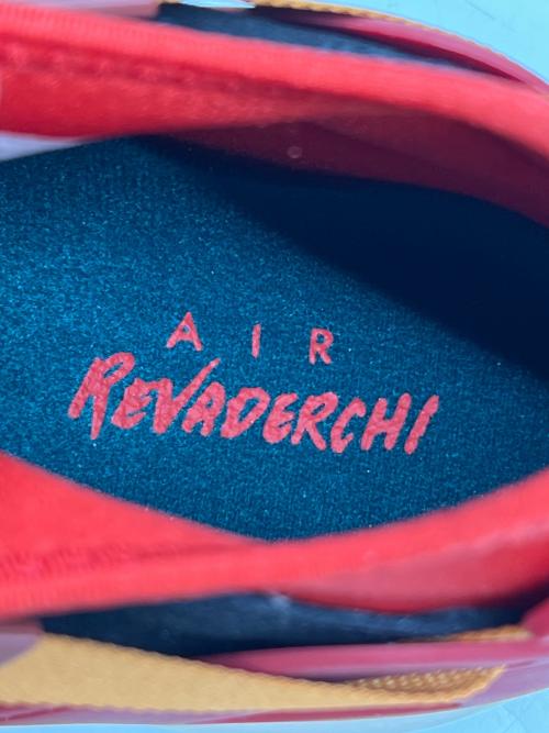 NIKE ACG（ナイキエーシージー）NIKE ACG (ナイキエーシージー) AIR REVADERCHI GYM ベージュ×レッド サイズ:26cm 未使用品の古着・服飾アイテム