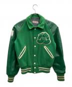 jim bridges sporting goodsジム ブリッジーズ スポーティング グッズ）の古着「バーシティジャケット 70s NORTH CENTRAL TEXAS BOXING ASSOCIATION」｜グリーン