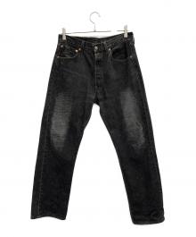 LEVI'S（リーバイス）の古着「501 Black 先染め 2001年製」｜グレー