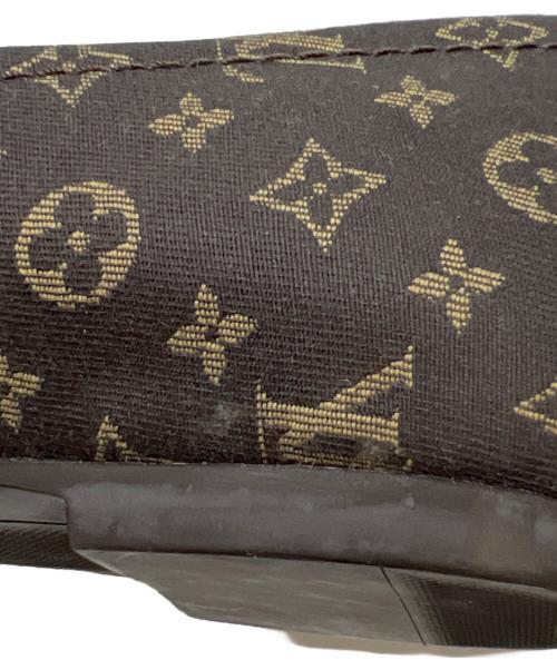 LOUIS VUITTON（ルイ ヴィトン）LOUIS VUITTON (ルイ ヴィトン) モノグラムミニランバレエシューズ ブラウン サイズ:23㎝の古着・服飾アイテム