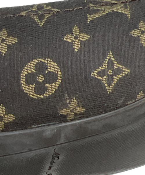 LOUIS VUITTON（ルイ ヴィトン）LOUIS VUITTON (ルイ ヴィトン) モノグラムミニランバレエシューズ ブラウン サイズ:23㎝の古着・服飾アイテム