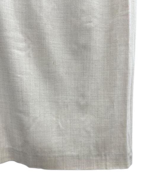 HERMES（エルメス）HERMES (エルメス) ウールミディスカート アイボリー サイズ:36の古着・服飾アイテム