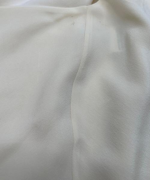 HERMES（エルメス）HERMES (エルメス) ノースリーブシルクブラウス ホワイト サイズ:38の古着・服飾アイテム