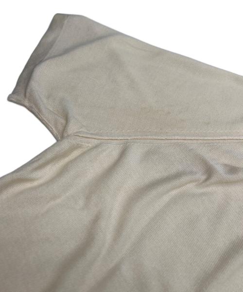 HERMES（エルメス）HERMES (エルメス) ニットポロシャツ ホワイト サイズ:Mの古着・服飾アイテム