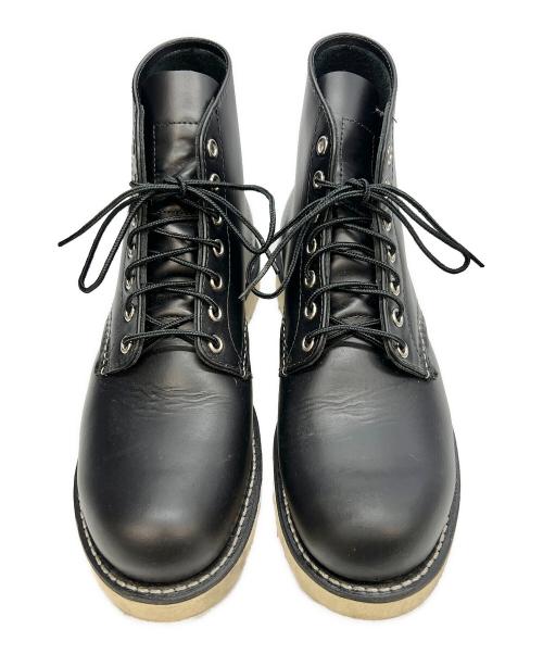 RED WING（レッドウィング）RED WING (レッドウィング) 6-inch Classic Round ブラック サイズ:7.5 Dの古着・服飾アイテム