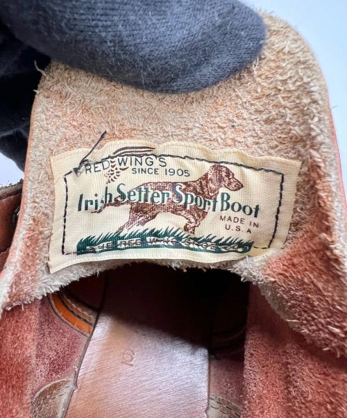 RED WING（レッドウィング）RED WING (レッドウィング) アイリッシュセッター 1990年製 ブラウン サイズ:6 1/2 Eの古着・服飾アイテム
