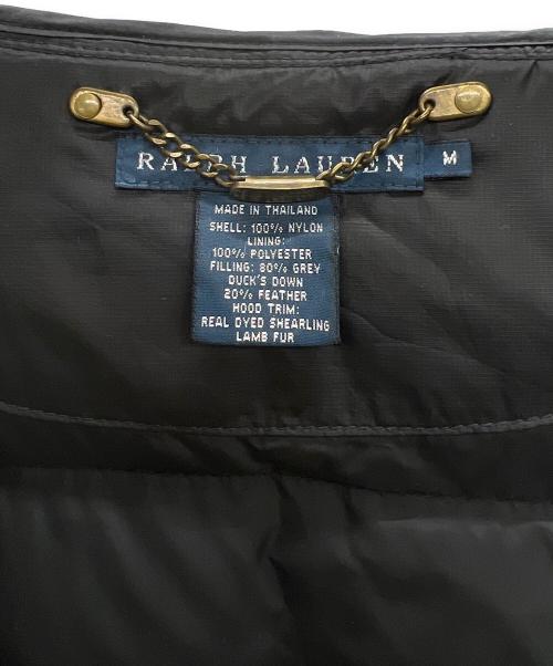 RALPH LAUREN（ラルフローレン）RALPH LAUREN (ラルフローレン) ダウンコート ブラック サイズ:Ｍの古着・服飾アイテム