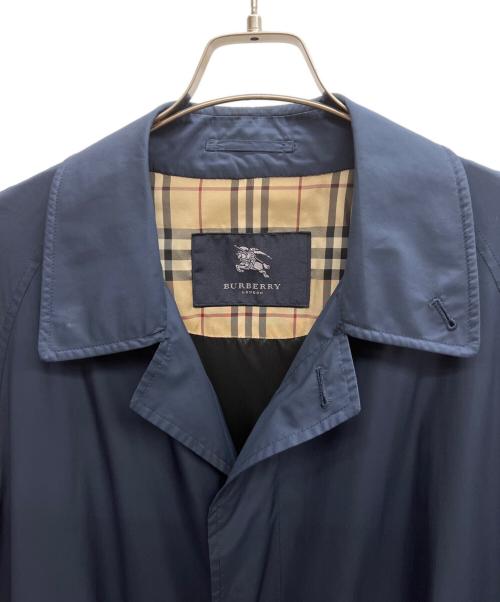 BURBERRY（バーバリー）BURBERRY (バーバリー) ステンカラーコート ネイビー サイズ:不明の古着・服飾アイテム
