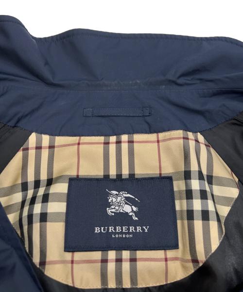 BURBERRY（バーバリー）BURBERRY (バーバリー) ステンカラーコート ネイビー サイズ:不明の古着・服飾アイテム