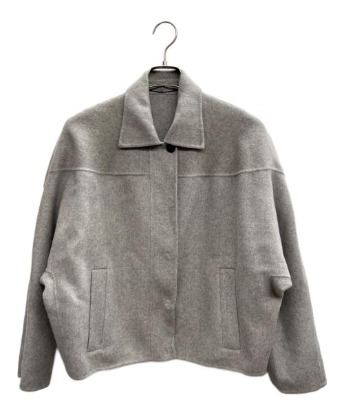 theory luxe（セオリーリュクス）theory luxe (セオリーリュクス) ウールコート グレー サイズ:40の古着・服飾アイテム