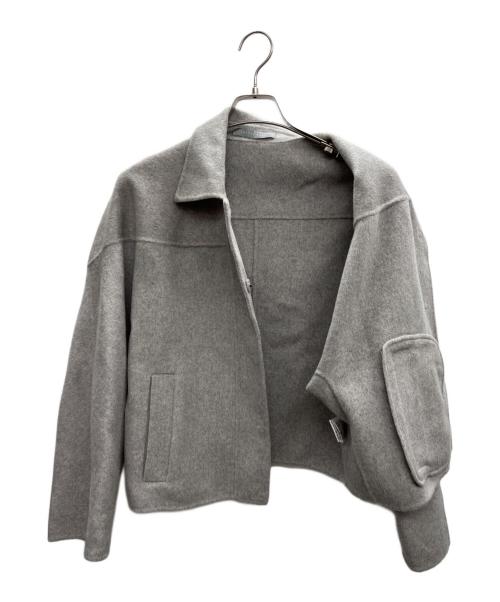 theory luxe（セオリーリュクス）theory luxe (セオリーリュクス) ウールコート グレー サイズ:40の古着・服飾アイテム