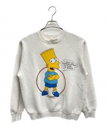 FRUIT OF THE LOOM×The Simpsons（フルーツオブザルーム×ザ シンプソンズ）の古着「スウェット」｜ホワイト