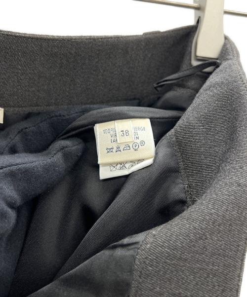 HERMES（エルメス）HERMES (エルメス) ミディスカート ブラウン サイズ:38の古着・服飾アイテム