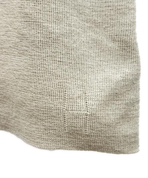 HERMES（エルメス）HERMES (エルメス) 薄手長袖ニット グレー サイズ:38の古着・服飾アイテム
