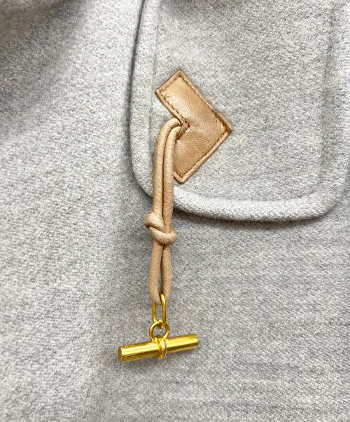 HERMES（エルメス）HERMES (エルメス) ダッフルコート グレナン金具 グレー サイズ:36の古着・服飾アイテム