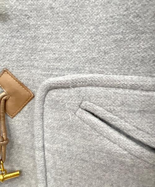 HERMES（エルメス）HERMES (エルメス) ダッフルコート グレナン金具 グレー サイズ:36の古着・服飾アイテム
