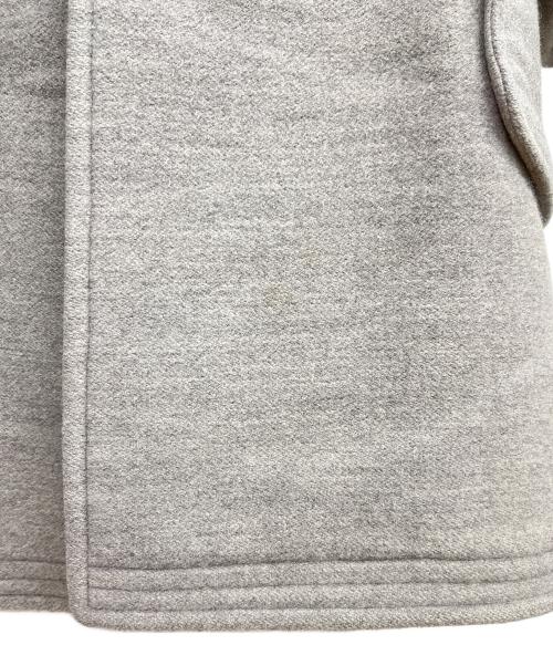 HERMES（エルメス）HERMES (エルメス) ダッフルコート グレナン金具 グレー サイズ:36の古着・服飾アイテム