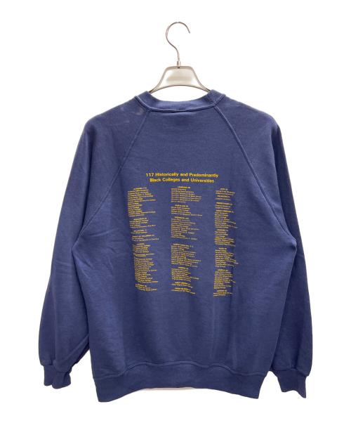 SUPPORT BLACK COLLEGES（サポート・ブラック・カレッジズ）SUPPORT BLACK COLLEGES (サポート・ブラック・カレッジズ) スウェット ネイビー サイズ:ＸＬの古着・服飾アイテム