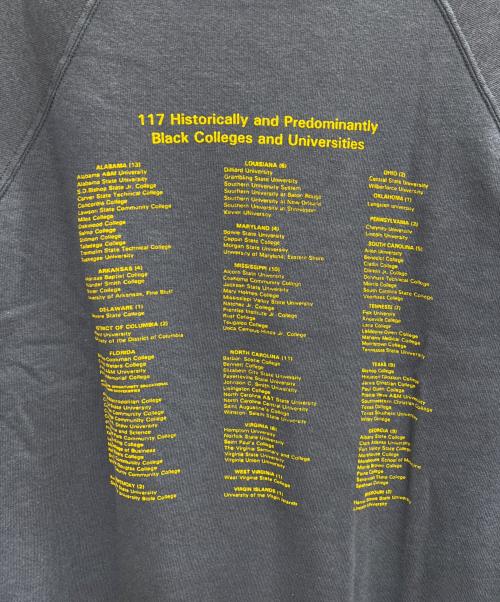 SUPPORT BLACK COLLEGES（サポート・ブラック・カレッジズ）SUPPORT BLACK COLLEGES (サポート・ブラック・カレッジズ) スウェット ネイビー サイズ:ＸＬの古着・服飾アイテム